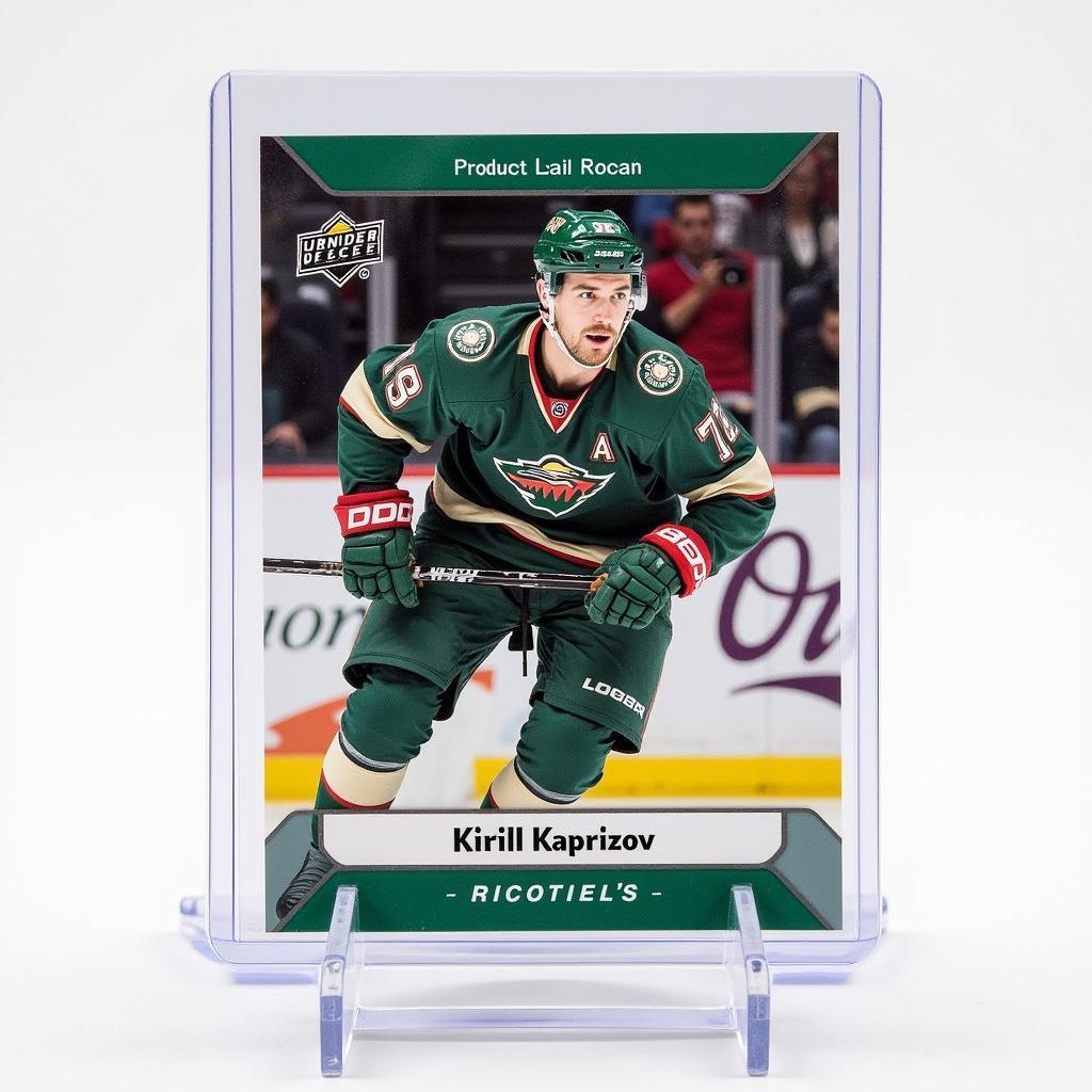 Kirill Kaprizov Upper Deck Series 1 Rookie Card