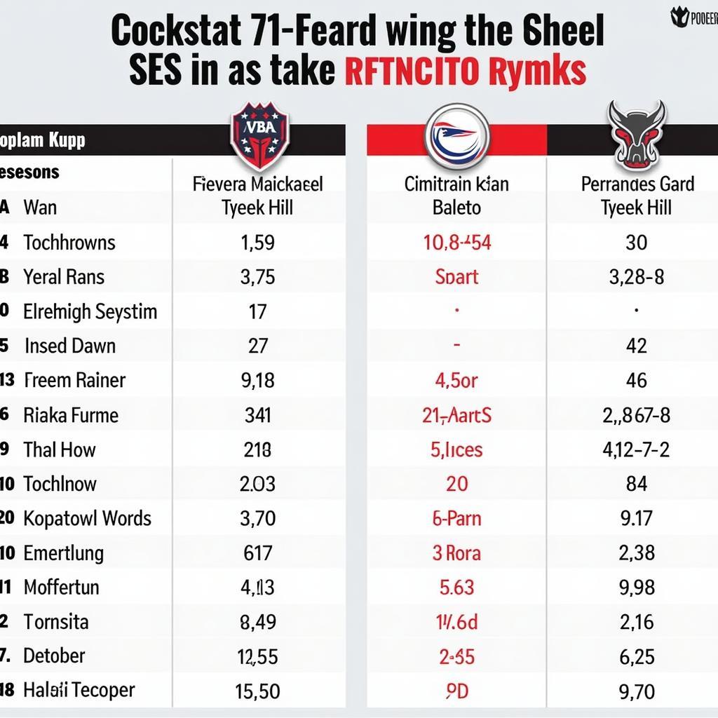 Kupp vs. Hill: Fantasy Football Comparison