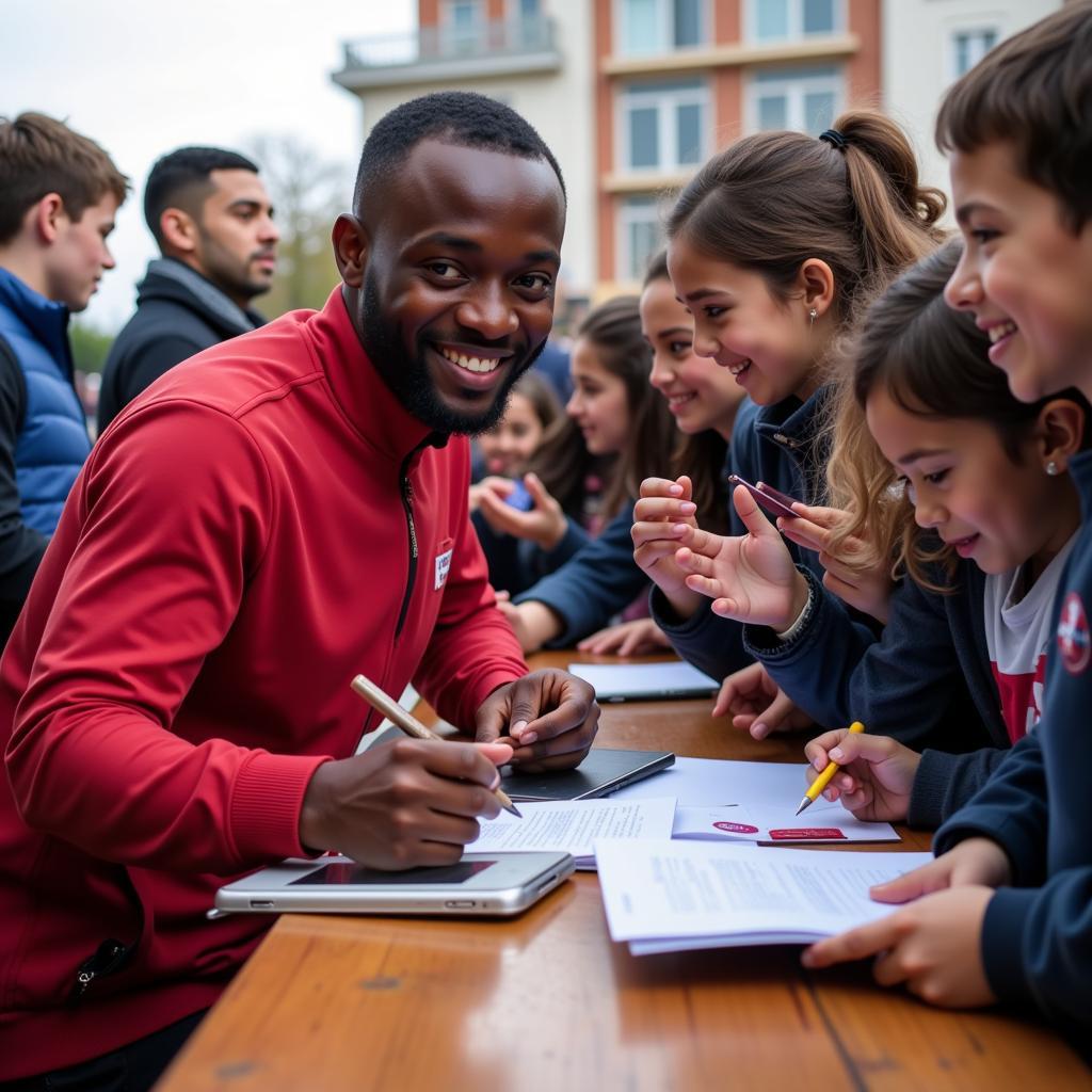 Lamine Yamal inspiring young fans