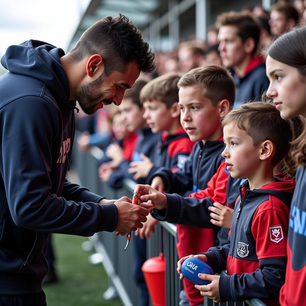 Lamine Yamal inspiring young footballers, balancing football with online games like ovogames.