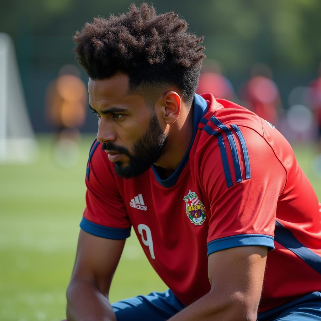 Lamine Yamal Training on the Field