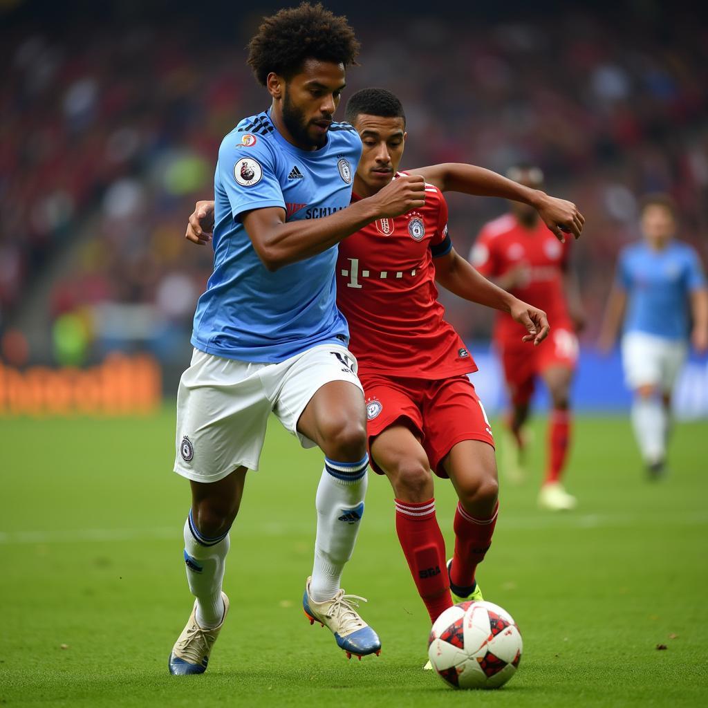 Lamine Yamal demonstrating his unique playing style and flair on the pitch