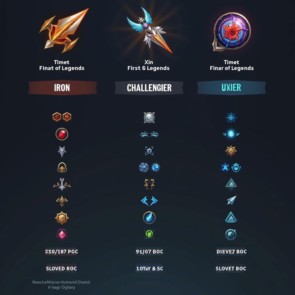 League of Legends Ranked Tiers