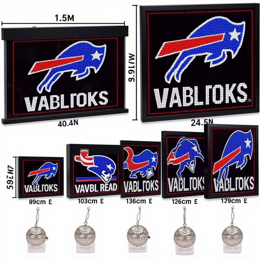 Comparing LED NFL Sign Sizes