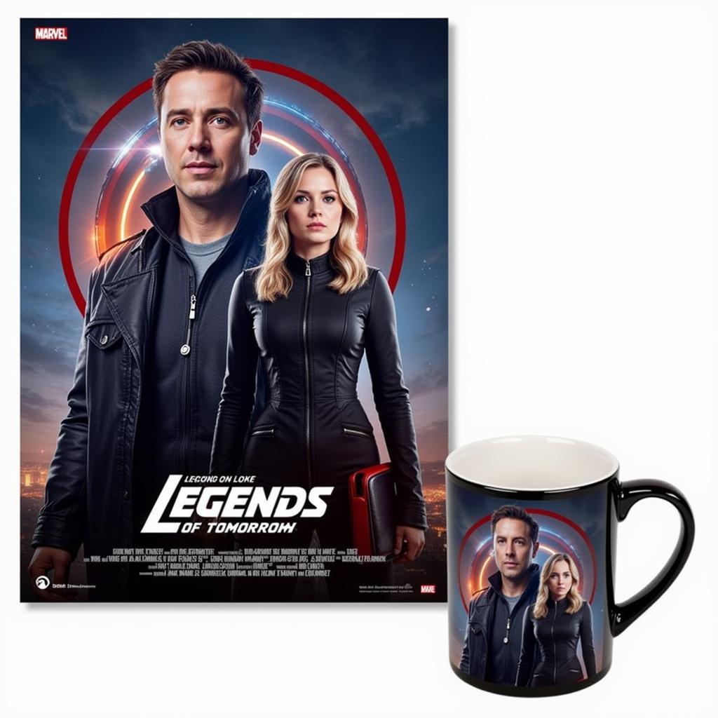 Legends of Tomorrow Mug and Poster Merchandise