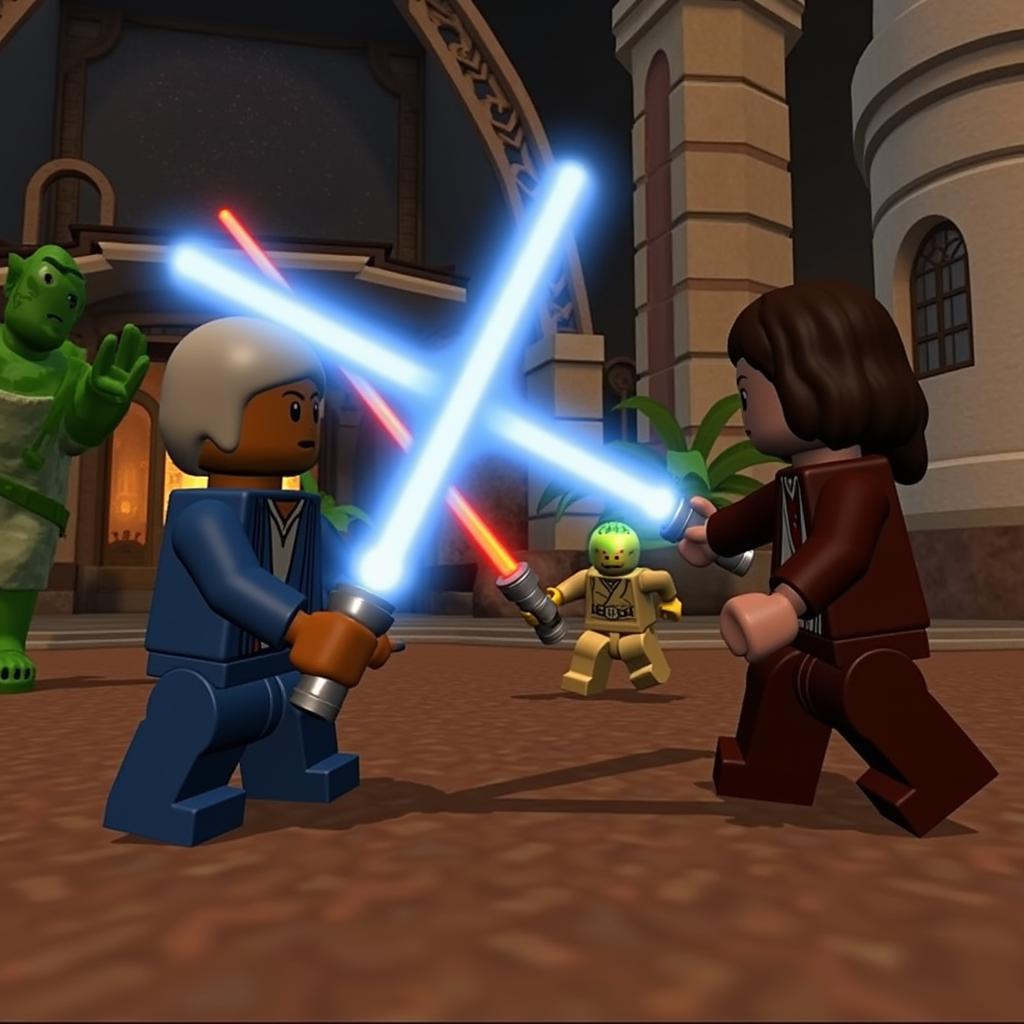 LEGO Star Wars: The Complete Saga Gameplay on PlayStation 2