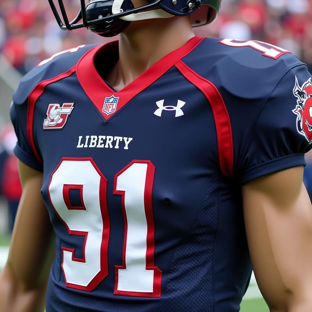 Authentic Liberty University Football Jersey