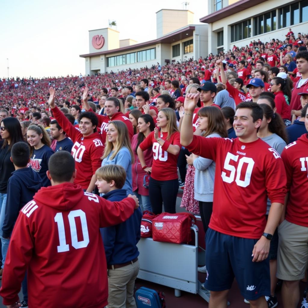 Liberty University Football Jersey Fans