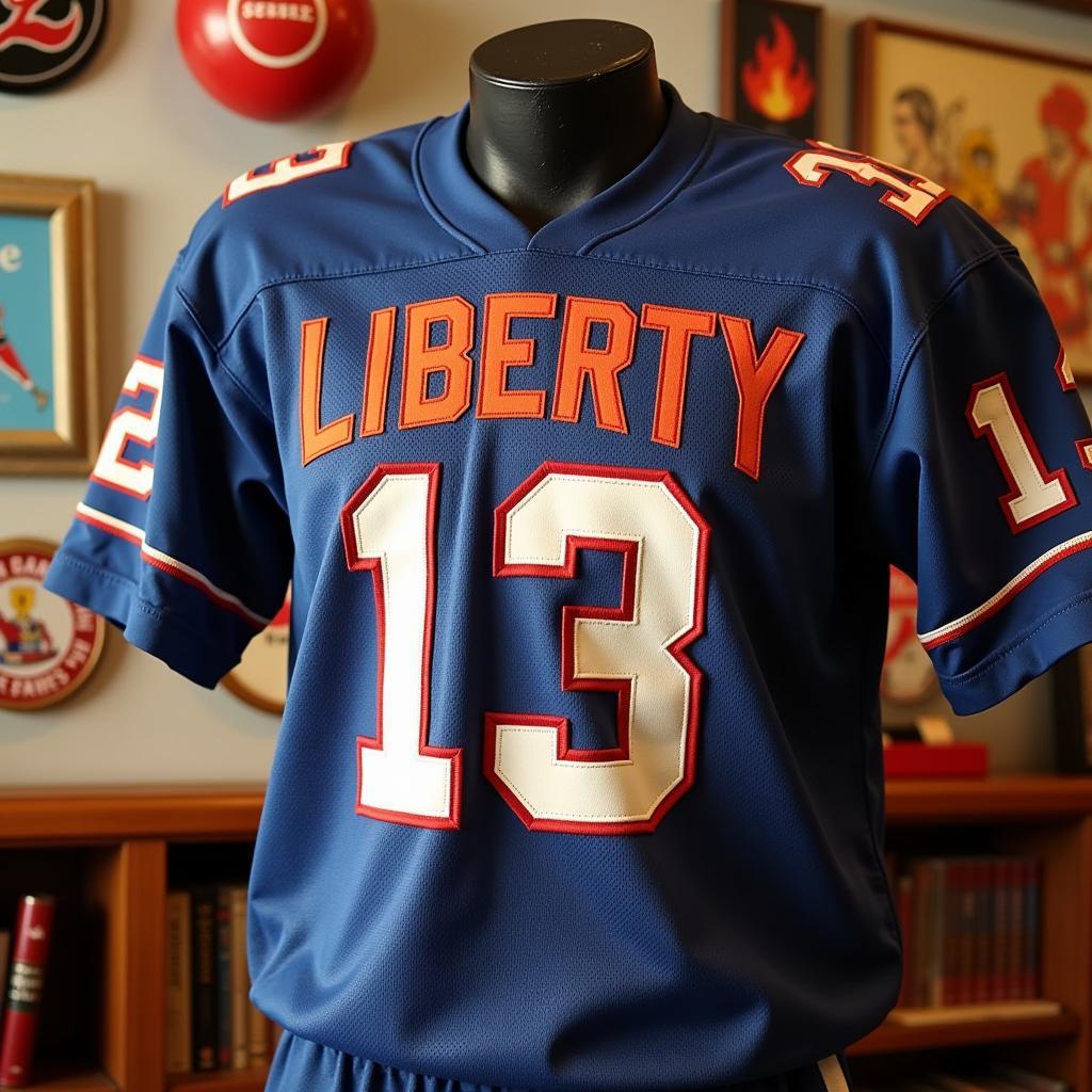 Vintage Liberty University Football Jersey