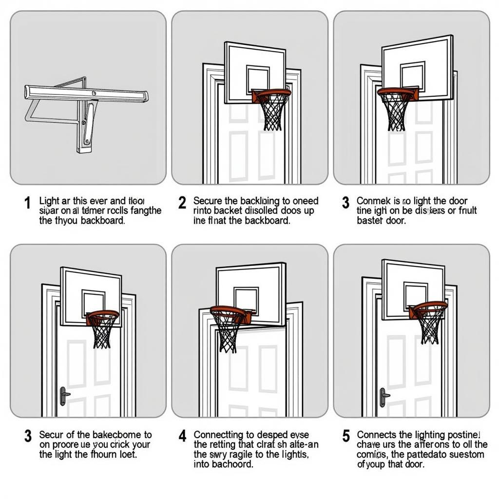 Step-by-Step Guide to Installing a Light Up Over the Door Basketball Hoop