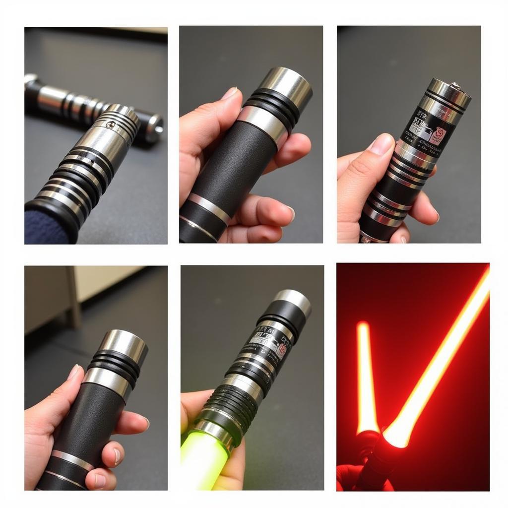 Steps to Assemble a Light Saber