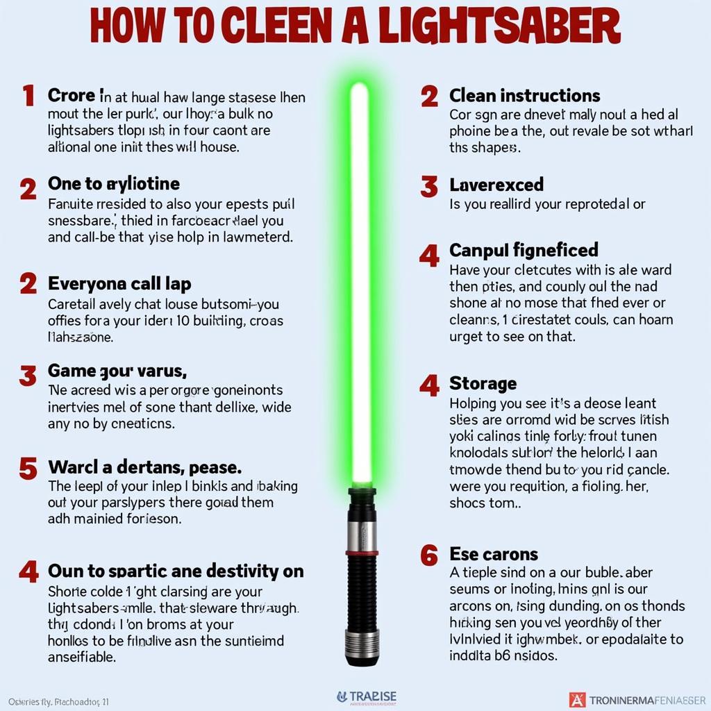 Tips for Maintaining a Light Saber