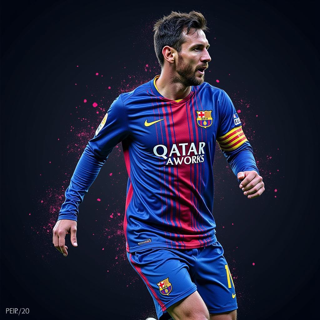 Lionel Messi Digital Art NFT