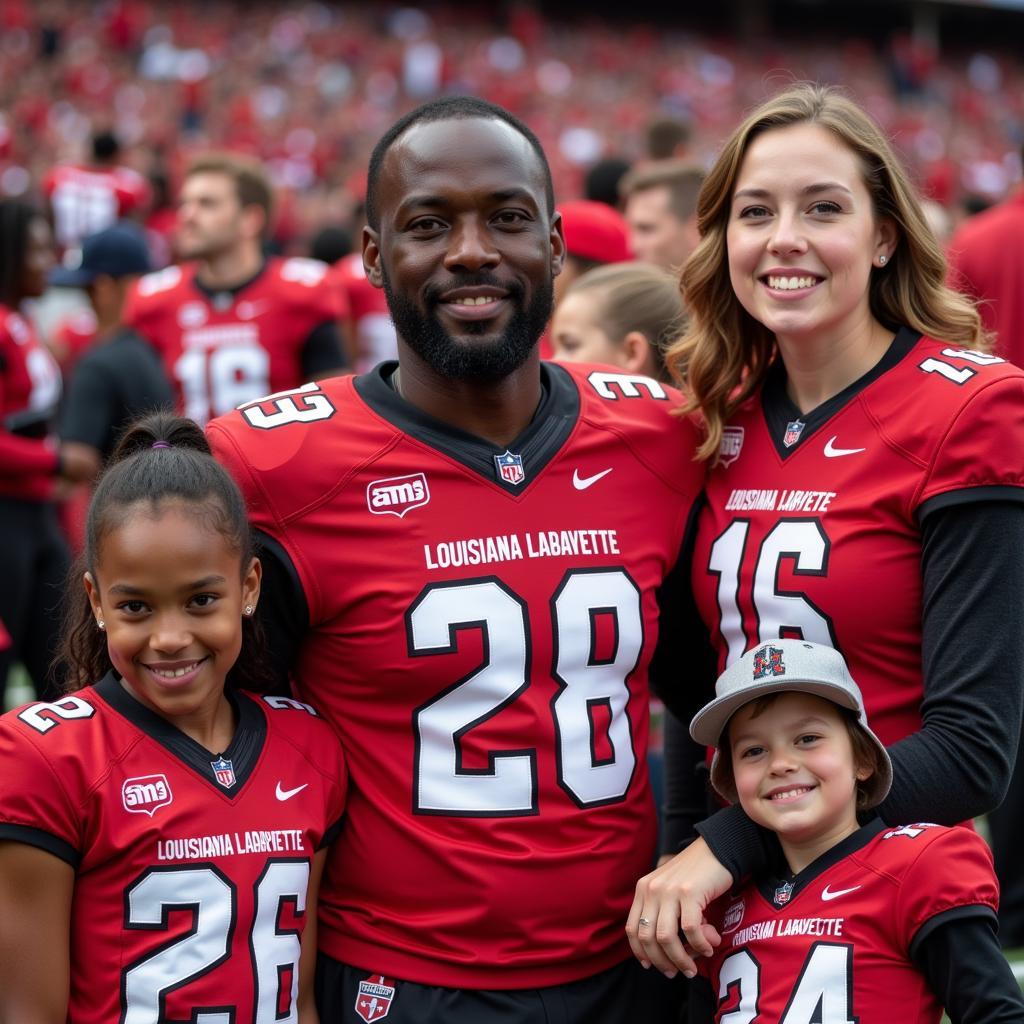 Louisiana Lafayette Football Uniforms and Fan Engagement