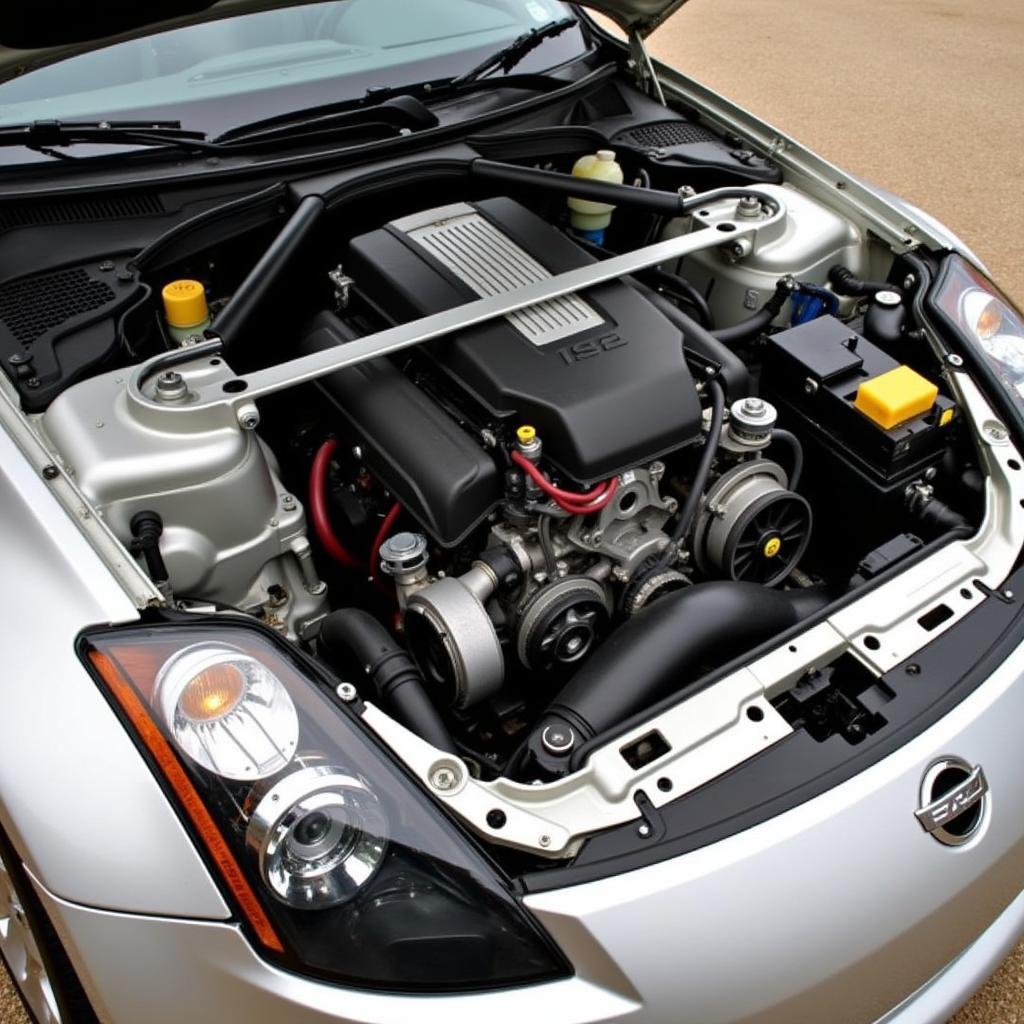 LS Engine Swap in a Nissan 350z