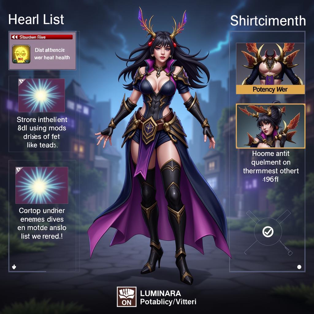 Luminara Unduli with Health and Potency Mod Set