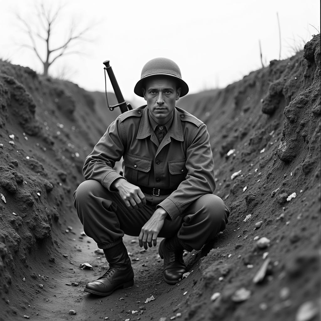 M1917 Cutlass Used in WWI Trench Warfare