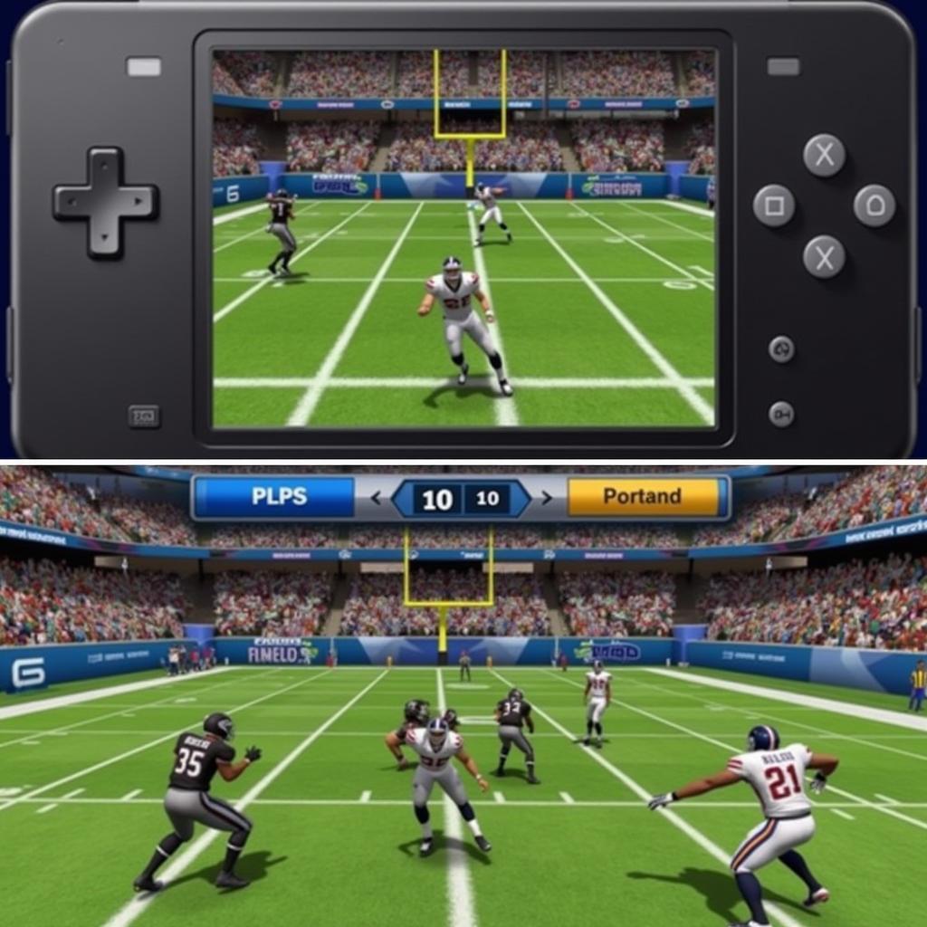 Madden DS Gameplay on Nintendo DS