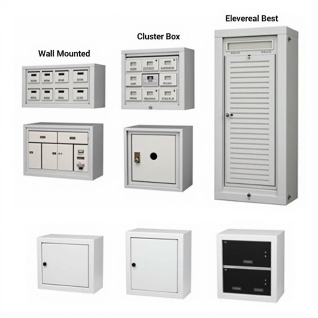 Different Types of Mailbox Apartments for Various Building Sizes