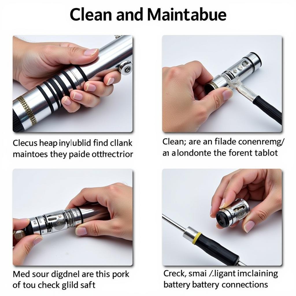 Maintaining Your Lightsaber