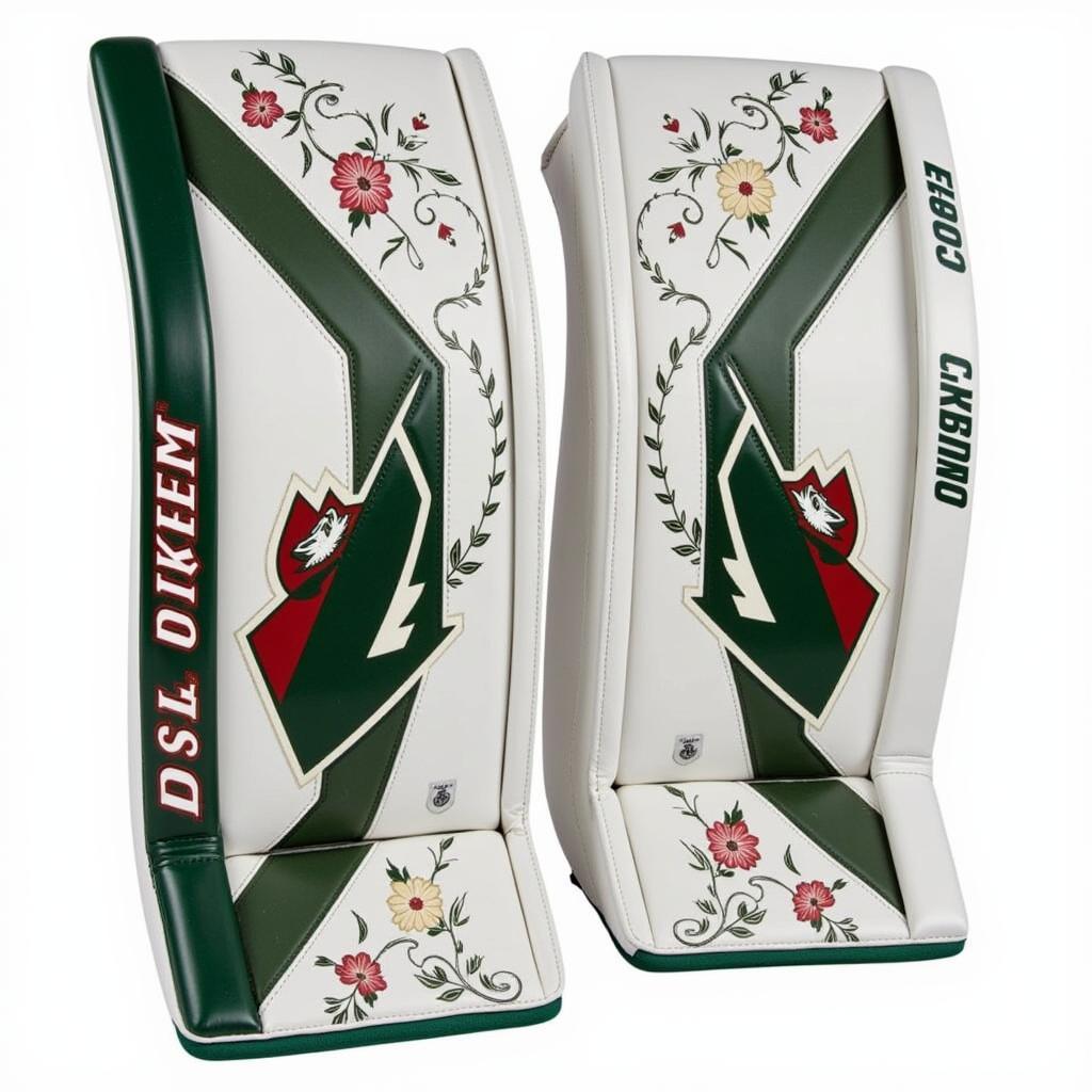 Marc-Andre Fleury Goalie Pads - Minnesota Wild Era