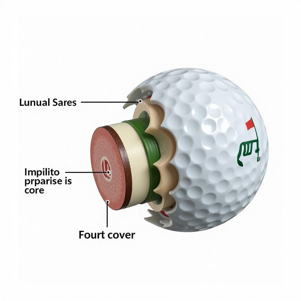 Masters Golf Ball Construction