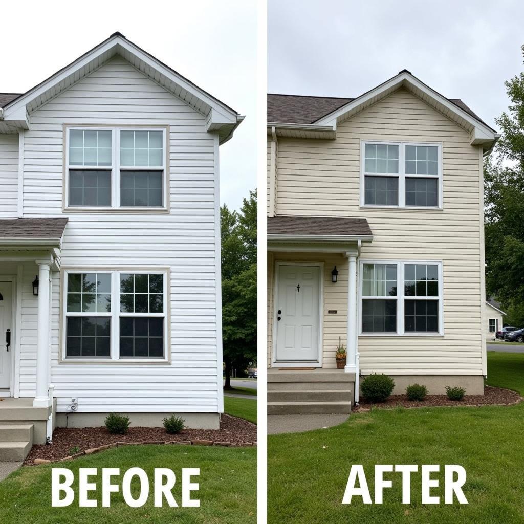 Matching your foundation color with your house exterior creates a harmonious look.