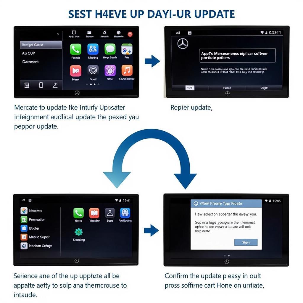 Updating Mercedes Infotainment System Software