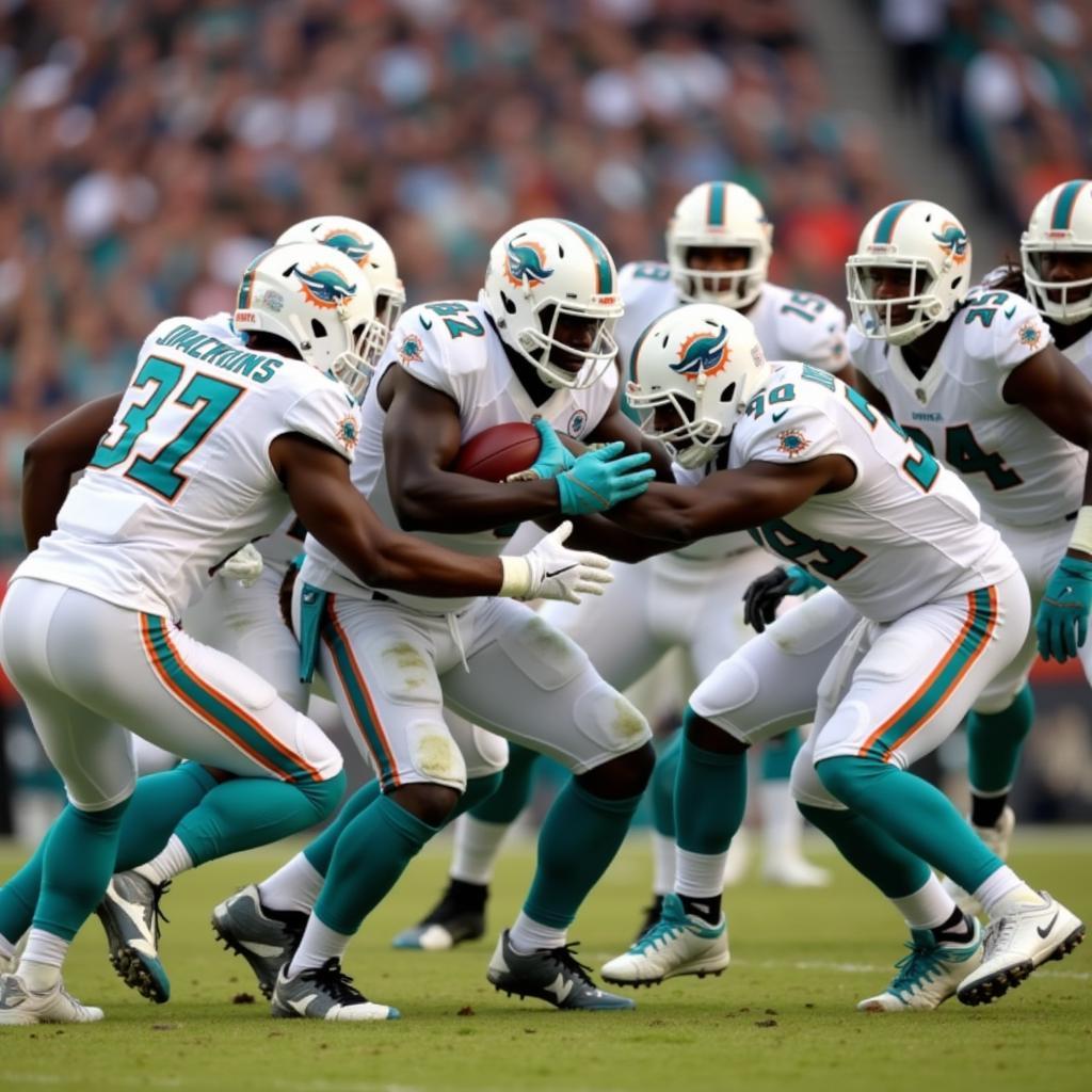 Miami Dolphins 4-3 Defense in Action