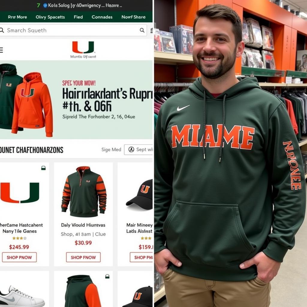 Miami Hurricanes Authentic Apparel Retailers