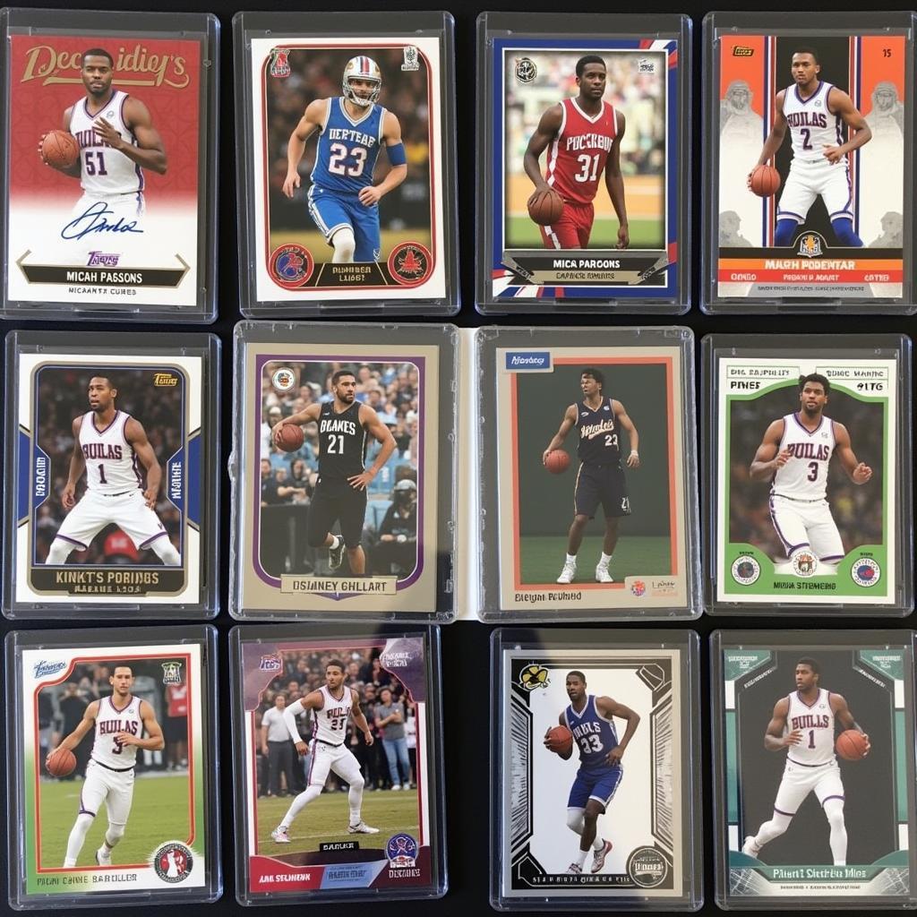 Variety of Micah Parsons Rookie Cards