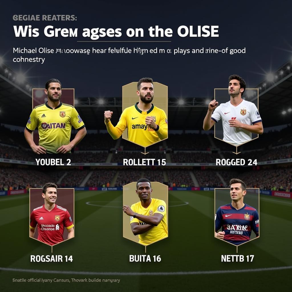 Michael Olise Ultimate Team Squad Builder