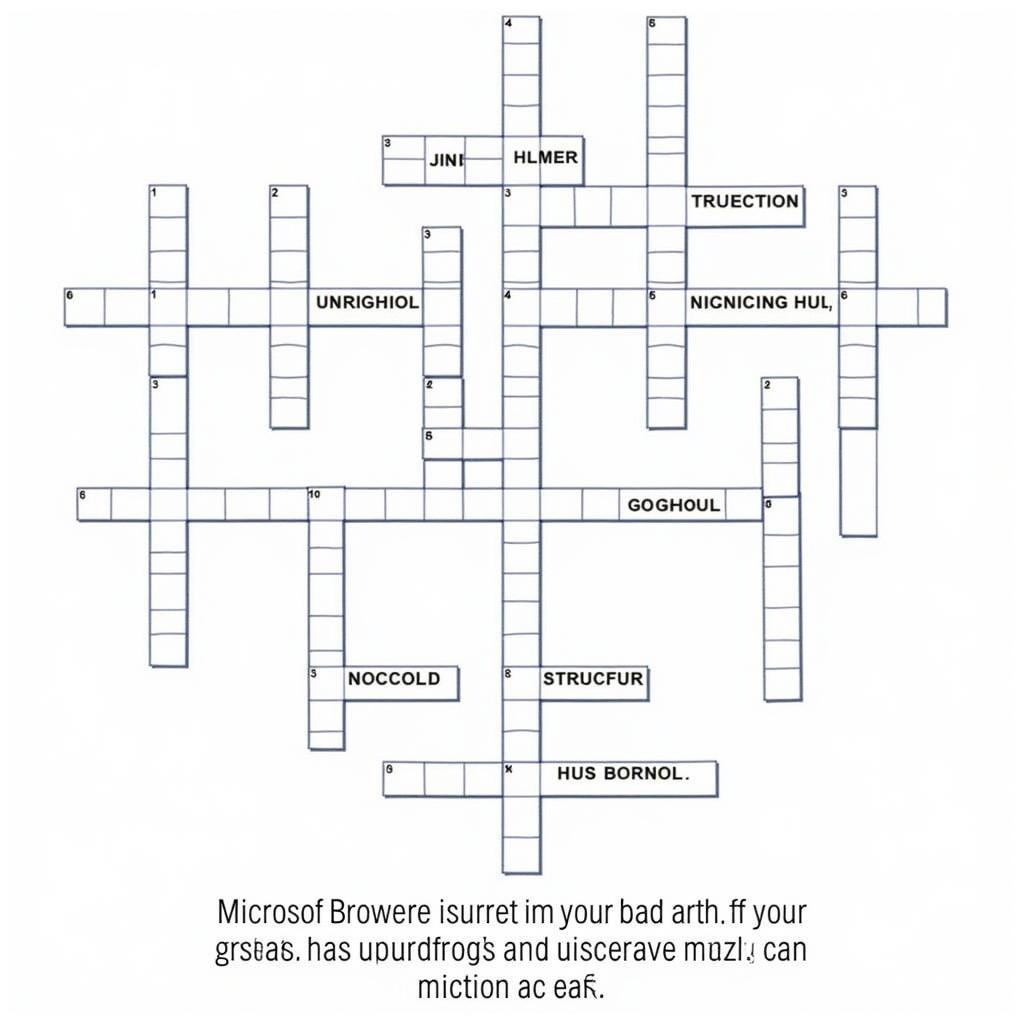 Effective Strategies for Solving Microsoft Browser Crosswords