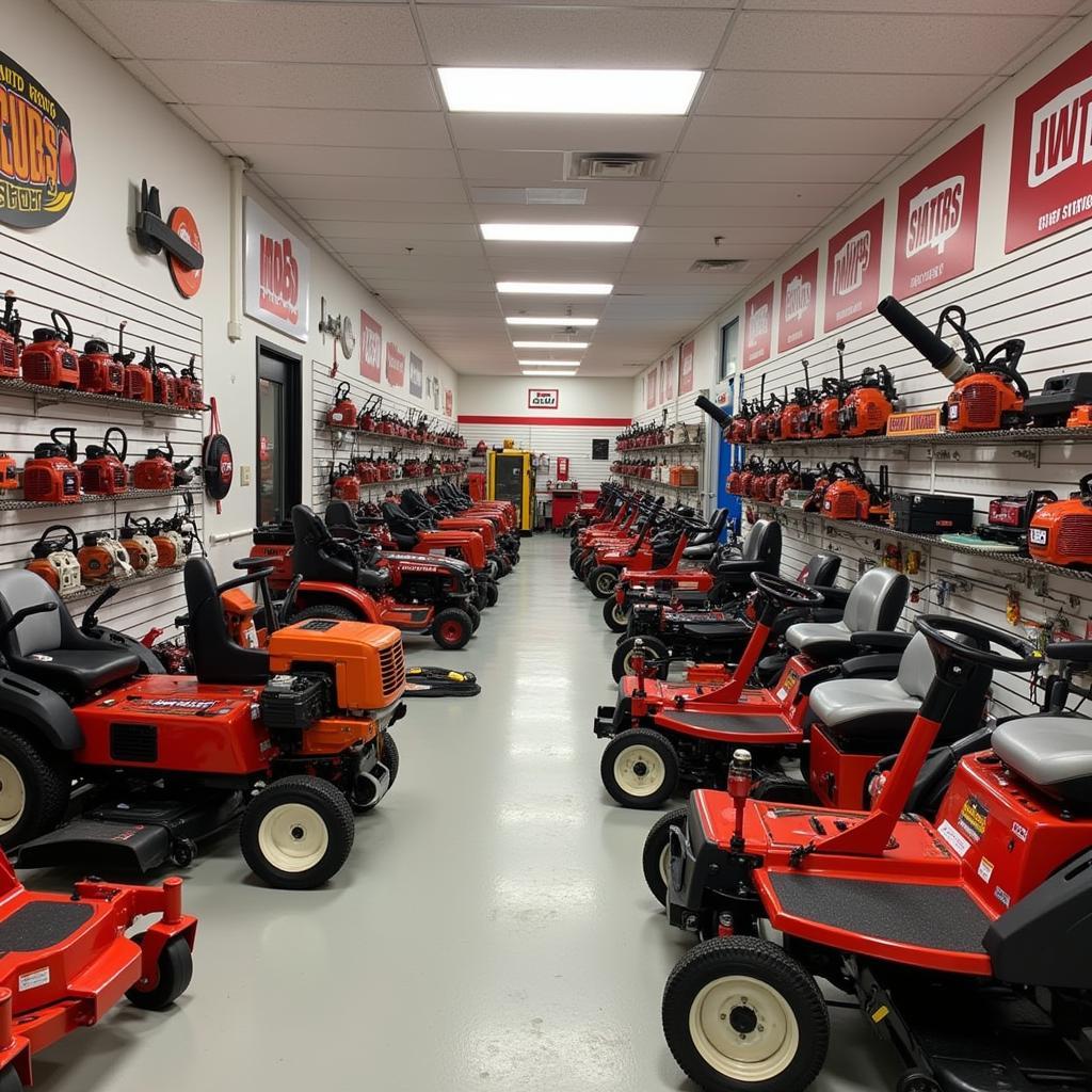 Mid-South Small Engines Showroom Display