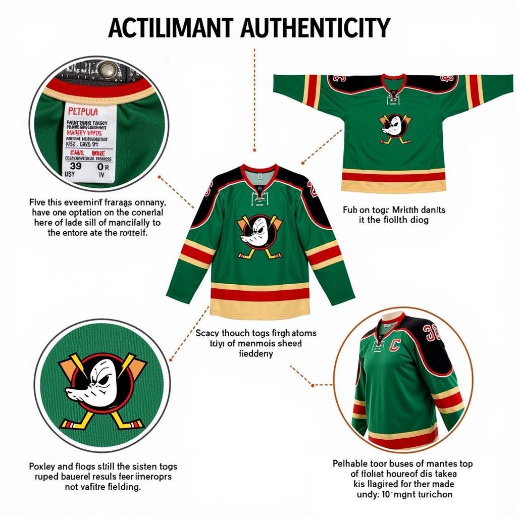 Mighty Ducks Vintage Jersey: Checking Authenticity