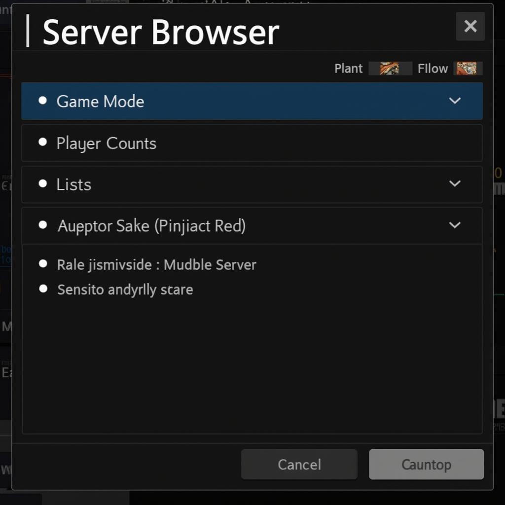 Mohaa Server Browser Interface