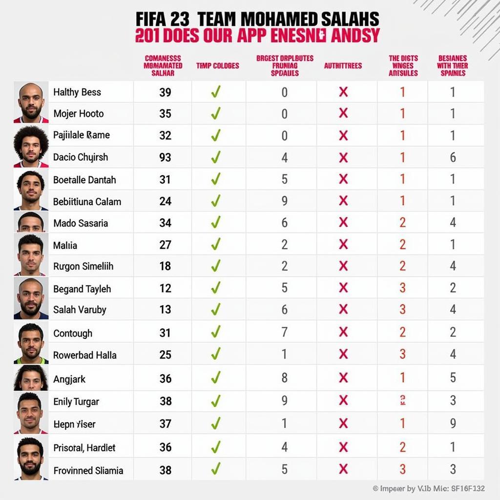 Mohamed Salah's Comparison with Other Wingers in FIFA 23