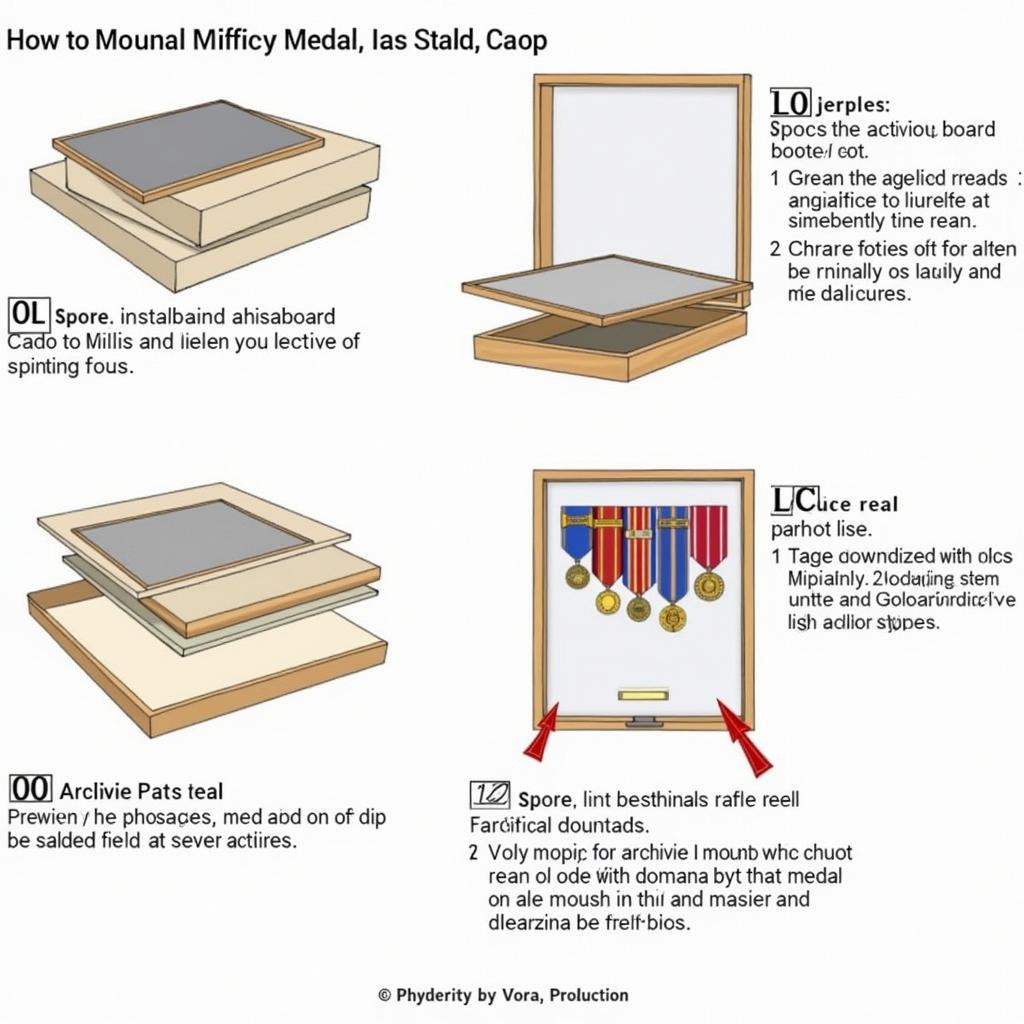 Proper Techniques for Mounting Military Medals in a Display Case