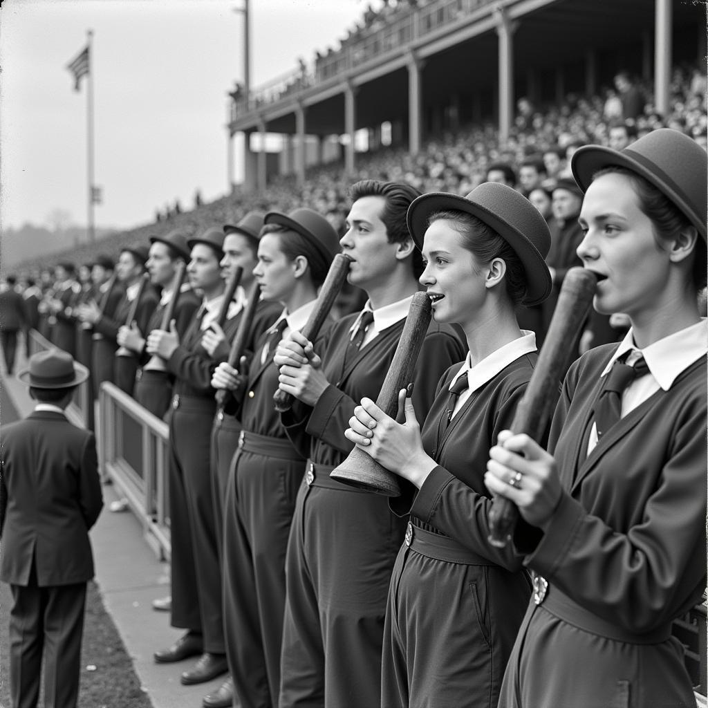 Early Days of Cowbells at Mississippi State Games