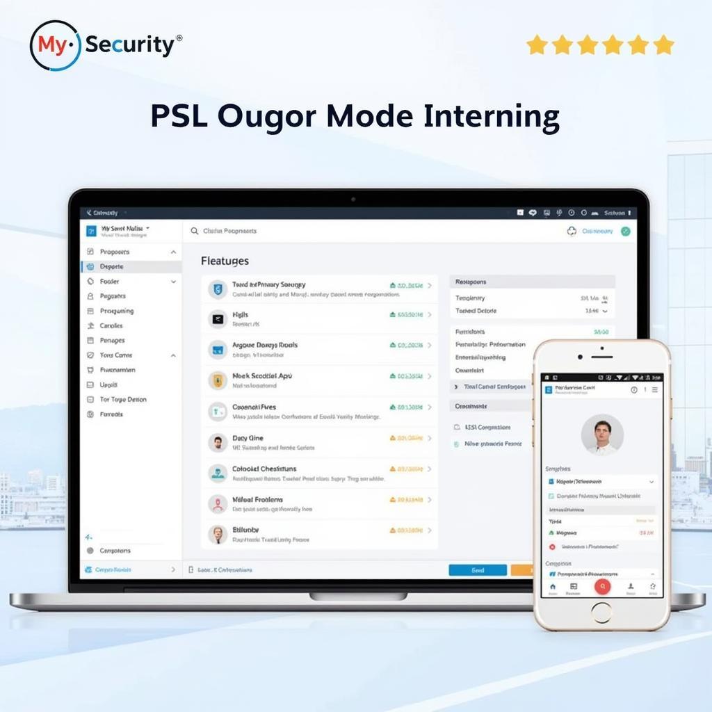 MySecurity Pro Interface Screenshot