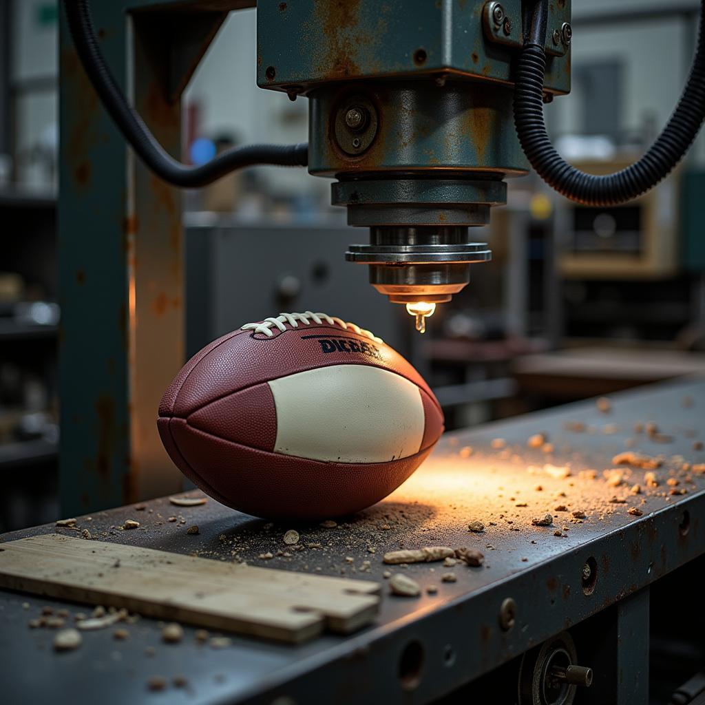 NCAA Football Ball Manufacturing