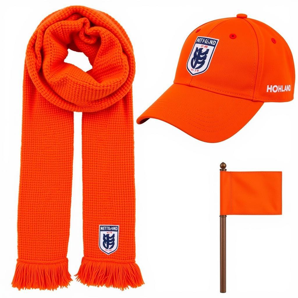 Dutch National Team Scarves, Hats, and Flags