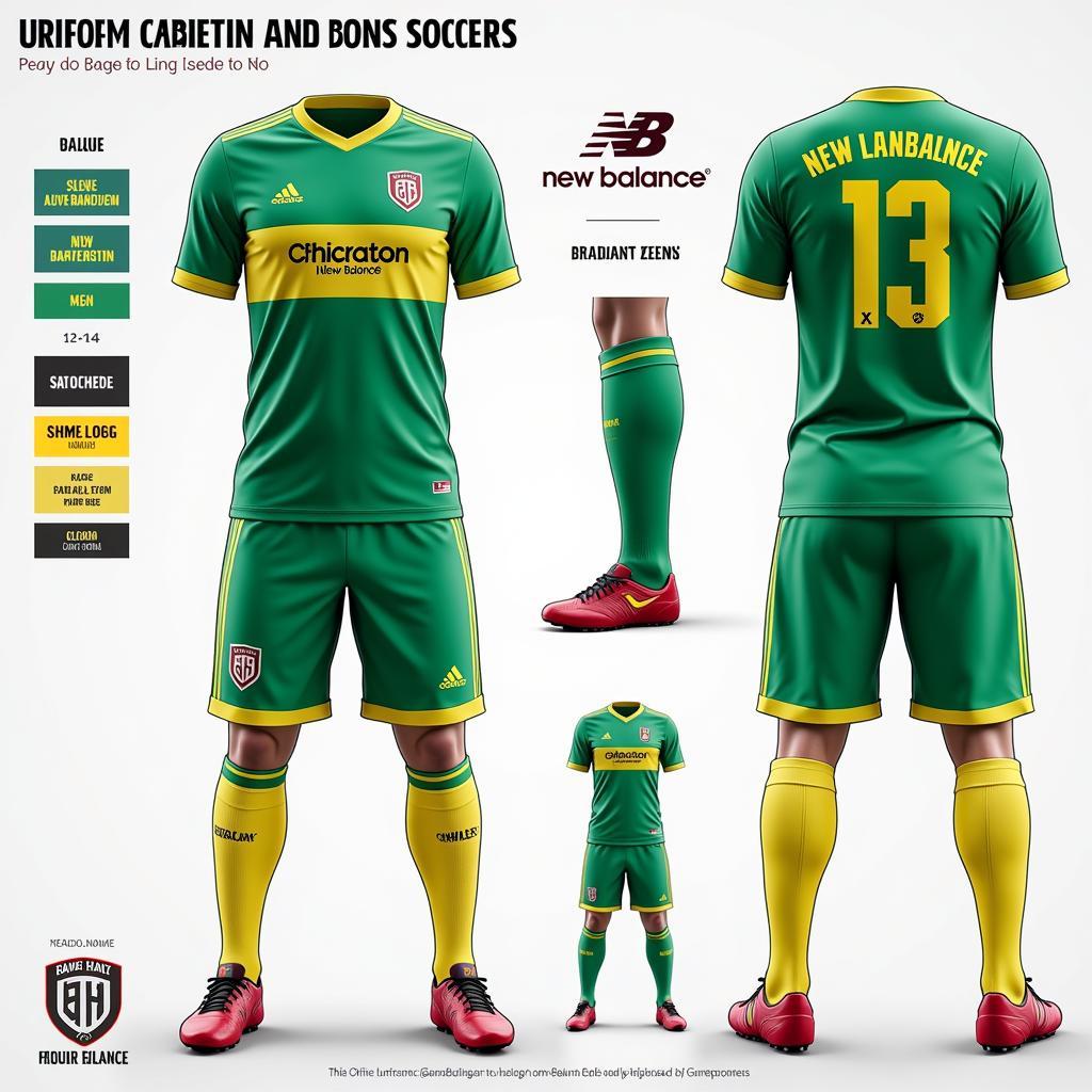 New Balance Custom Soccer Uniform Design