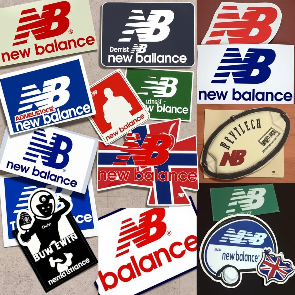 New Balance Sticker Designs