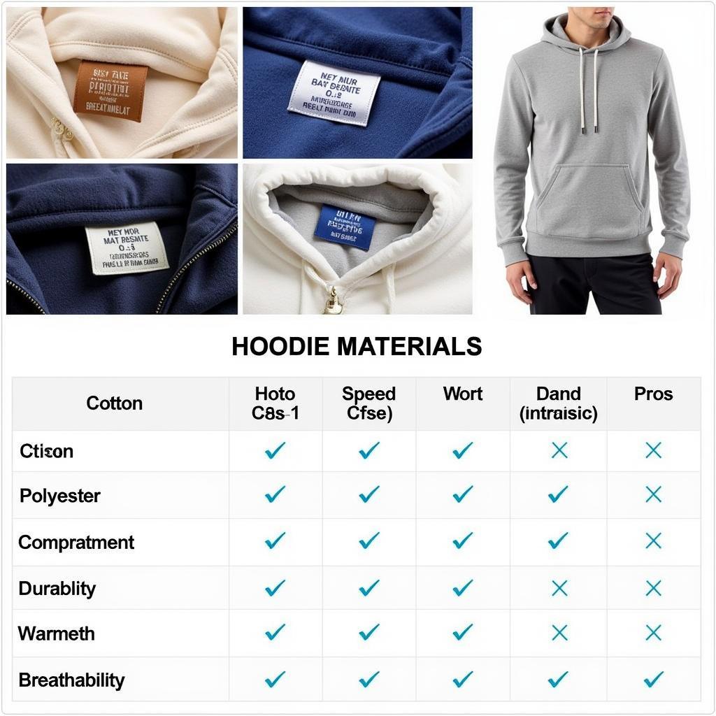 NFL All Teams Hoodie Material Comparison