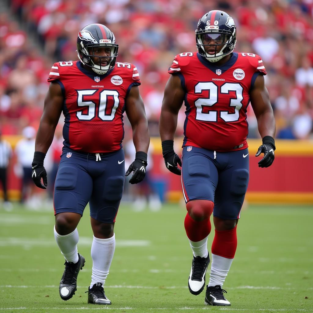 NFL Running Backs: Chubb and Pollard