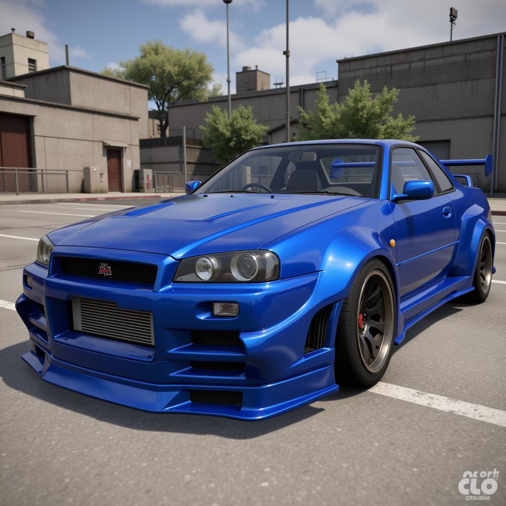 NFS Pro Street Visual Mods: Nissan Skyline R34 GT-R Z-Tune