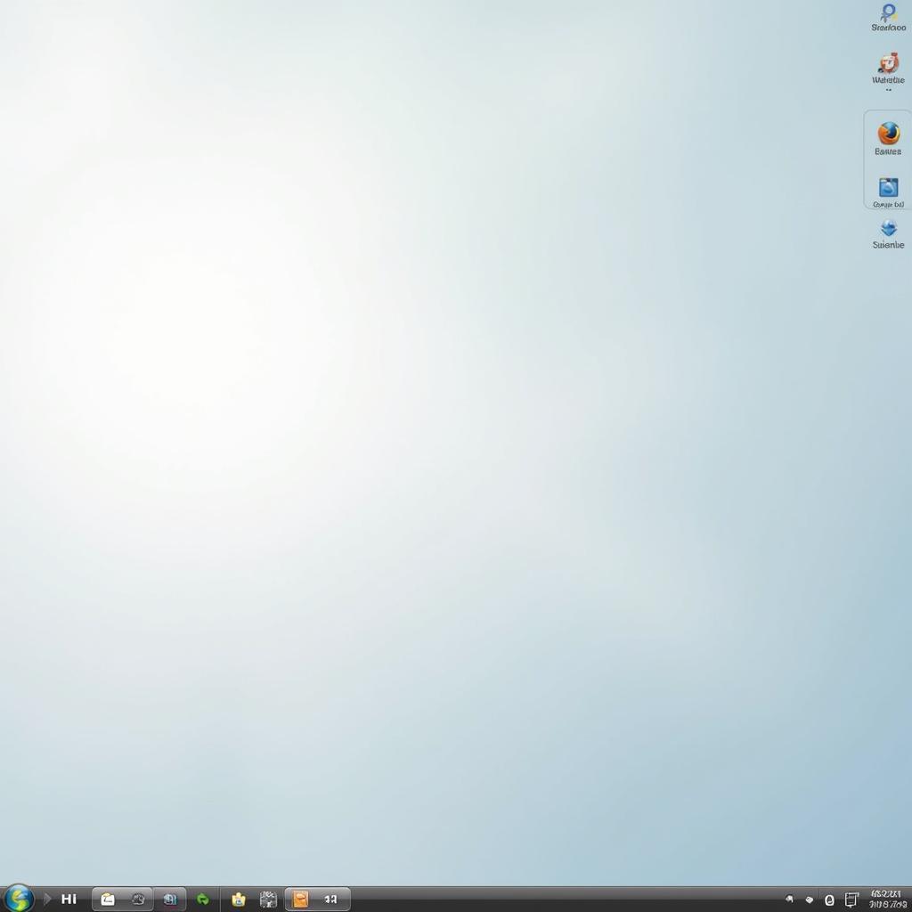 Minimalist Nude Desktop Workspace