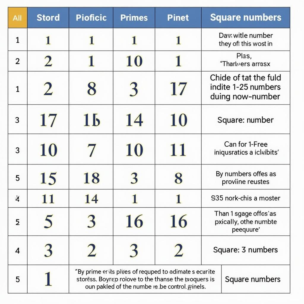 Advanced Math Concepts with a Number Chart