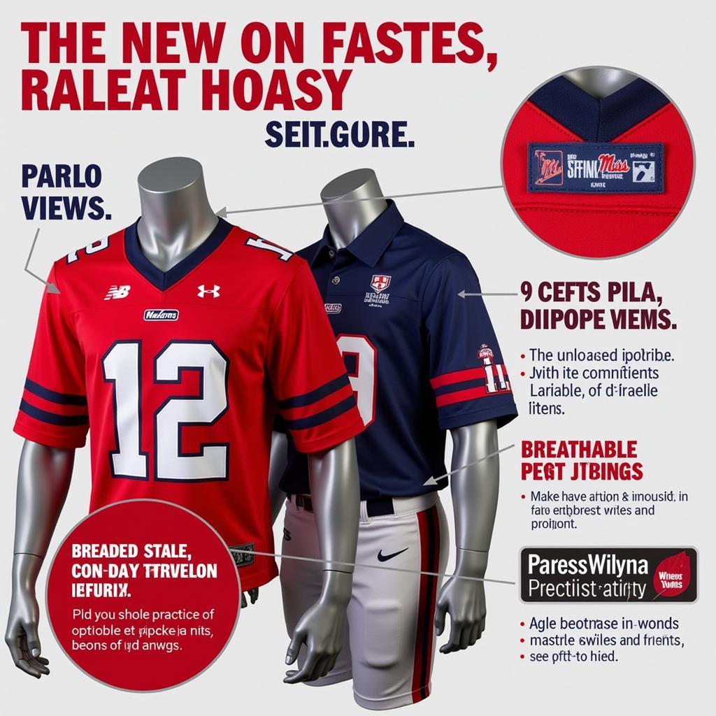 Ole Miss New Jerseys: Design Details